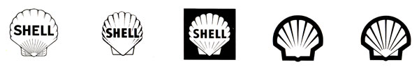 Evolution from the Shell Logo