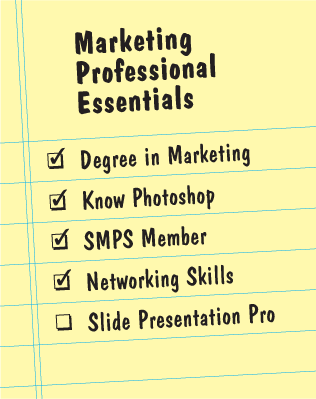 Checklist of Marketing Professional Essentials